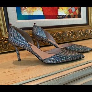 Sarah Jessica Parker Sequin Heels  Sz 40